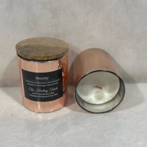 Rose Gold Glass Jar Candle 170 ml