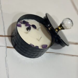 Crystal Lid Jar Candle