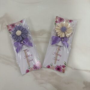 Floating Candle in Stick & Ribbon