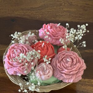 Flower Candle Basket